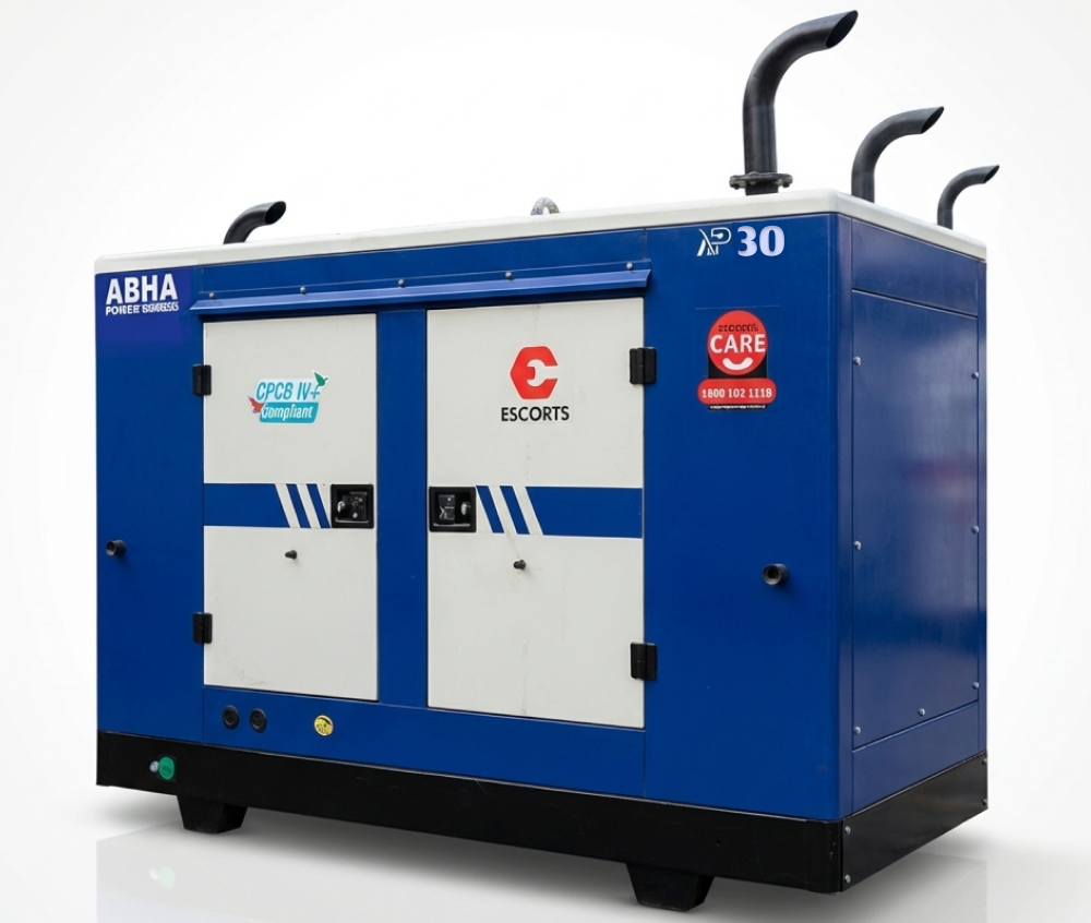 30 KVA Escorts Silent Diesel Generator CPCB-4